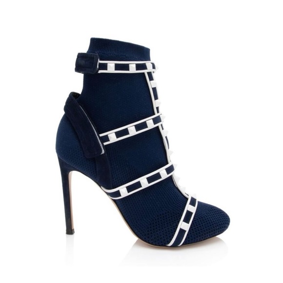 Valentino sock boots with white studs - Picture 2 of 5